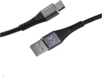 Intenso A315C USB-A apa - USB-C apa Adat és töltő kábel 1,5m - Fekete
