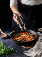 Peugeot Zeli Elektromos Borsőrlő 14 cm - Ezüst