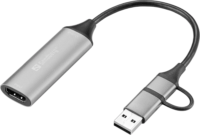 Sandberg Live 4K Gamer HDMI - USB Streaming Digitalizáló - Fekete