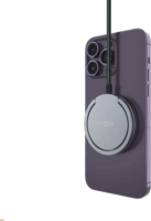 Fixed FIXMPADP2-GR Telefon Magsafe Wireless töltő 15W - Szürke