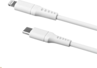 Fixed FIXDLS-CL12-WH USB-C apa - Lightning apa 2.0 Adat és töltőkábel 1,5m - Fehér