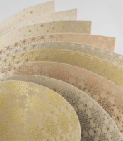 Heyda 2047129 Star A4 Mintás Natúr kartonlap szett (12 lap / csomag)