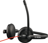 Bluestork MC301 Vezetékes Fejhallgató Headset - Fekete