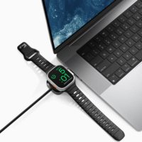 Nomad Universal Apple Watch Okosóra Töltő - Fekete