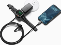 Nomad Universal Apple Watch Okosóra Töltő - Fekete