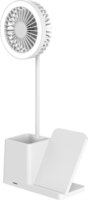 S-Link SL-M9055 Asztali Ventilátor Wireless Telefon Töltővel 10W - Fehér