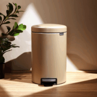 Brabantia Newicon 3 Literes Pedálos Acél Szemetes - Arany