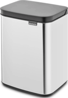 Brabantia BO 4 Literes Pedálos Acél Szemetes - Ezüst