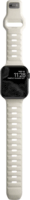 Nomad Apple Watch Szilikon Okosóra Szíj 49 / 45 / 44 / 42 mm - Bézs