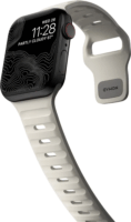 Nomad Apple Watch Szilikon Okosóra Szíj 49 / 45 / 44 / 42 mm - Bézs