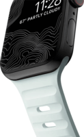 Nomad Apple Watch Szilikon Okosóra Szíj 42 / 41 / 40 / 38 mm - Kék