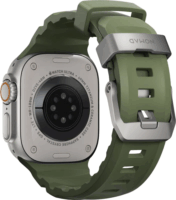 Nomad Apple Watch Szilikon Okosóra Szíj 49 / 45 / 44 / 42 mm - Zöld