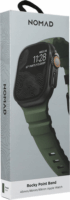 Nomad Apple Watch Szilikon Okosóra Szíj 49 / 45 / 44 / 42 mm - Zöld