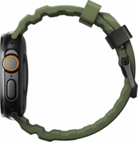 Nomad Apple Watch Szilikon Okosóra Szíj 49 / 45 / 44 / 42 mm - Zöld
