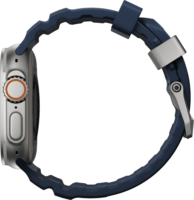 Nomad Apple Watch Szilikon Okosóra Szíj 49 / 45 / 44 / 42 mm - Kék