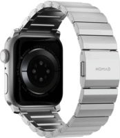 Nomad Apple Watch Ultra Titán Okosóra Szíj 49 / 45 / 44 / 42 mm - Ezüst