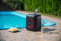 JVC XSEP314B Bluetooth Hordozható Hangszóró Mikrofonnal 80W - Fekete