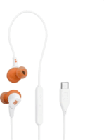 JBL Endurance Run 3 Vezetékes USB-C Mikrofonos Sport Fülhallgató Headset - Fehér