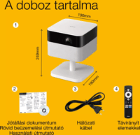 Epson Lifestudio Flex EF-71 Smart FullHD 700 Lumen Projektor - Fehér