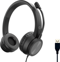 Conceptronic POLONA05B Vezetékes USB-A Fejhallgató Headset - Fekete