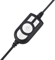 Conceptronic POLONA05B Vezetékes USB-A Fejhallgató Headset - Fekete