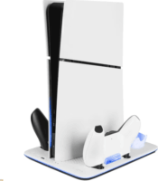 Fixed FIXPS5S-MCS-BW Multifunkciós állvány és töltőállomás PS5-höz - Fehér