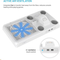 Fixed Többfunkciós Töltőállomás Xbox ONE/Xbox Series X/S/Elite - Fehér