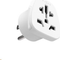 Fixed USA->EU/USA/AUS/UK Utazó adapter- Fehér