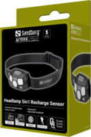 Sandberg 421-10 Akkus Led Fejlámpa 200 Lumen - Fekete