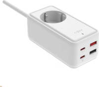 Fixed 250V Túlfeszültség védő elosztó 1 aljzatos 1,5m - Fehér