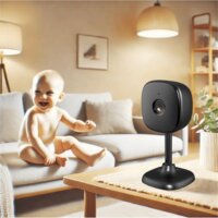 Woox R4208 4mm 2MP beltéri Okos IP kamera - Fekete