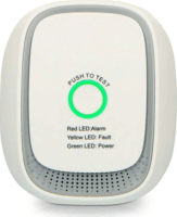 Alecto GA11 Hálózati Szén-monoxid érzékelő kijelzővel - Fehér