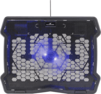 Bluestork NB‑COOLER‑FIRST 15,6" Laptop Hűtőpad - Fekete