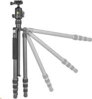 Vanguard VESTA GO 234CB négylábú Kamera állvány - Fekete