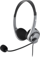 Bluestork MC101 Vezetékes Fejhallgató Headset - Szürke