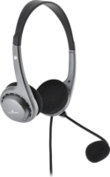 Bluestork MC101 Vezetékes Fejhallgató Headset - Szürke