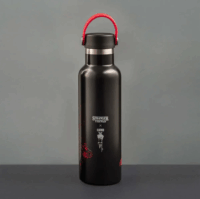 Bialetti Dupla Falú Rozsdamentes Acél Termosz Kulacs 600ml - Stranger Things Mintás