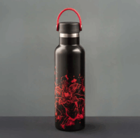 Bialetti Dupla Falú Rozsdamentes Acél Termosz Kulacs 600ml - Stranger Things Mintás