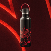 Bialetti Dupla Falú Rozsdamentes Acél Termosz Kulacs 600ml - Stranger Things Mintás