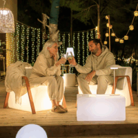 New Garden Luceo 3X2 Kültéri Beltéri LED fényfüggöny 3m - Melegfehér