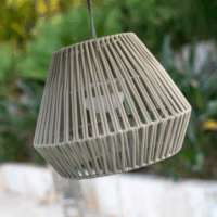 New Garden Conta újratölthető kültéri LED mennyezeti lámpa - Bézs