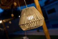 New Garden Conta újratölthető kültéri LED mennyezeti lámpa - Bézs