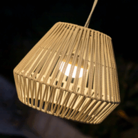 New Garden Conta újratölthető kültéri LED mennyezeti lámpa - Bézs