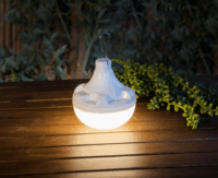 New Garden Lamppu Akkus hordozható Mágneses kültéri LED lámpa 12cm - Fehér