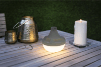 New Garden Lamppu Akkus hordozható Mágneses kültéri LED lámpa 12cm - Fehér