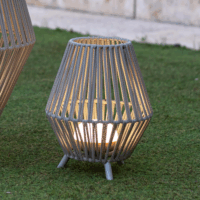 New Garden Conta 30 Akkus LED asztali lámpa 32cm - Bézs