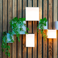 New Garden Wally Napelemes kültéri LED lámpa 12x12x12 - Fehér