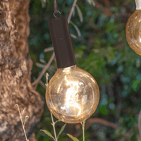 New Garden Edy G125 Kültéri Akkus LED függőlámpa - Fekete