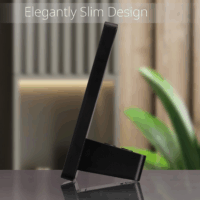 Kienzle Slim LCD Időjárás Állomás Kültéri Érzékelővel - Fekete