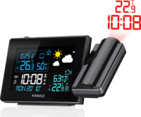 Kienzle Funk LCD Időjárás Állomás Kültéri Érzékelővel - Fekete